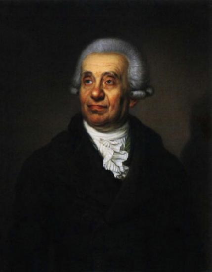 unknow artist Portrait of Johann Ludwig Wilhelm Gleim (1719-1803), German poet oil painting picture